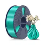 SUNLU Silk PLA+ Green 1.75mm Filament 1kg Spool