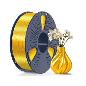 SUNLU Silk PLA+ Light Gold 1.75mm Filament 1kg