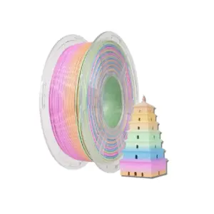 SUNLU Silk PLA+ Rainbow 04 1.75mm Filament 1kg