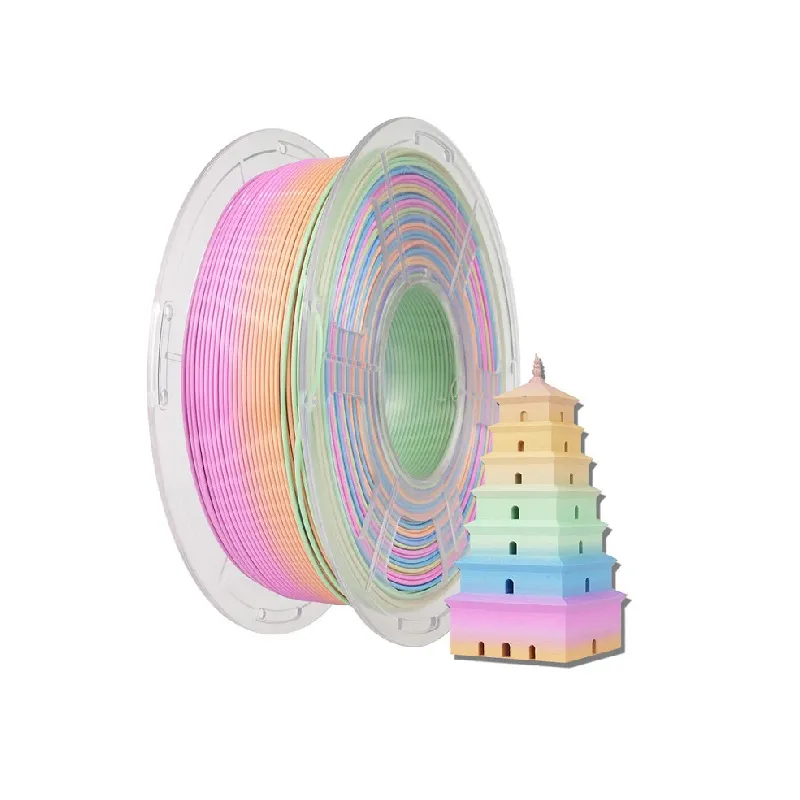 SUNLU Silk PLA+ Rainbow 04 1.75mm Filament 1kg - Image 2