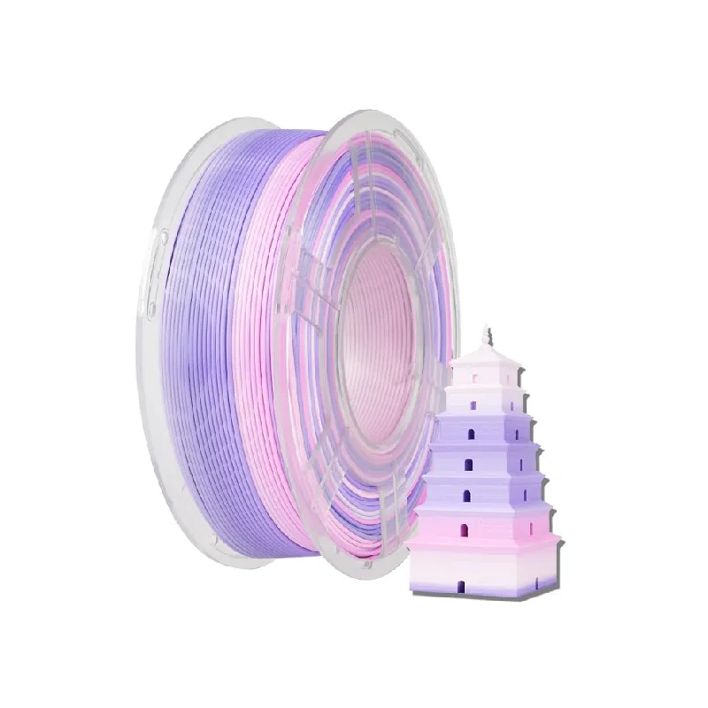 SUNLU Silk PLA+ Rainbow 1.75mm Filament 1kg