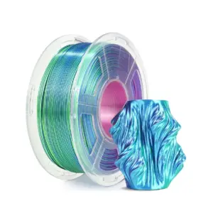 SUNLU Silk PLA+ Tri-Color Blue Green Purple 1.75mm 1kg