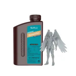 SUNLU Standard Plus 3D Printer Resin - Grey, 1kg Bottle