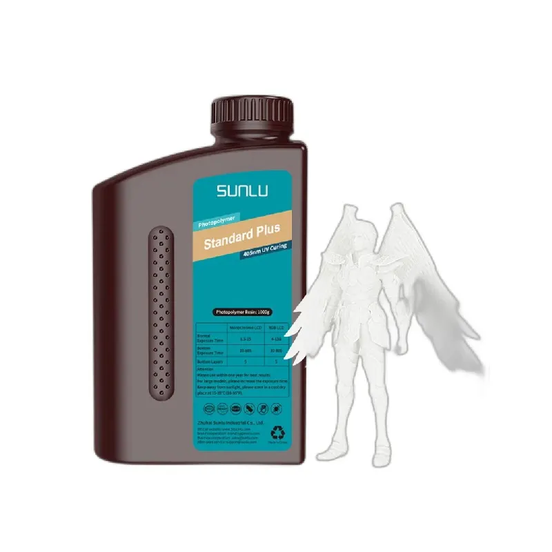 SUNLU Standard Plus White Resin 1kg - Image 2