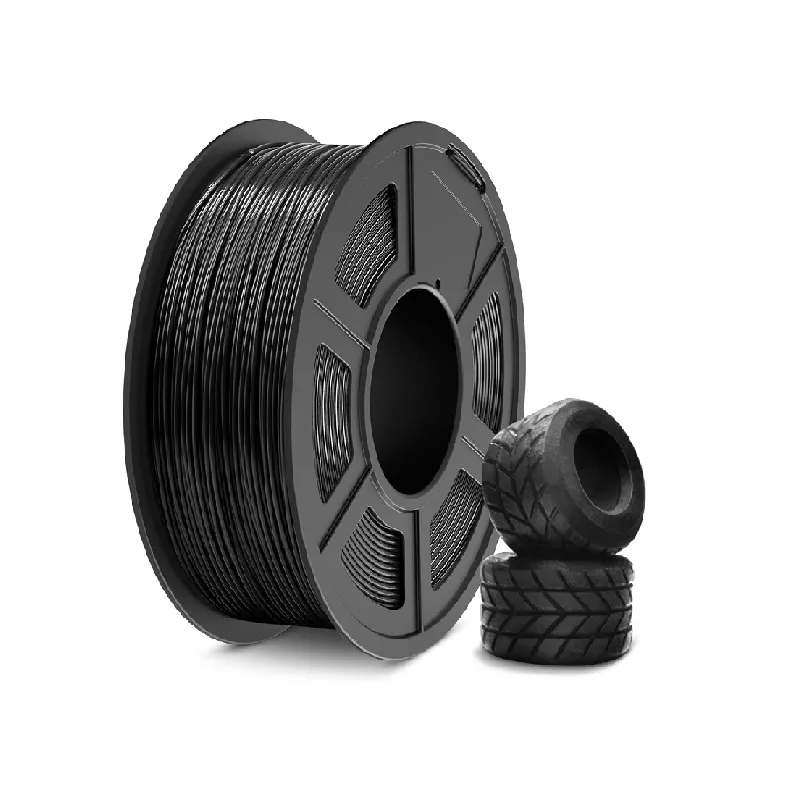 SUNLU TPU-95A 1.75mm Black 1kg 3D Printer Filament - Image 2
