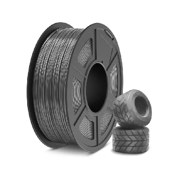 SUNLU TPU-95A Grey 1.75mm 1kg 3D Printer Filament - Image 2