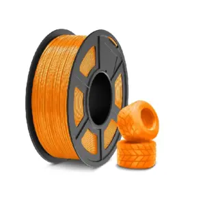 SUNLU TPU-95A Orange 1.75mm Filament 1kg Spool