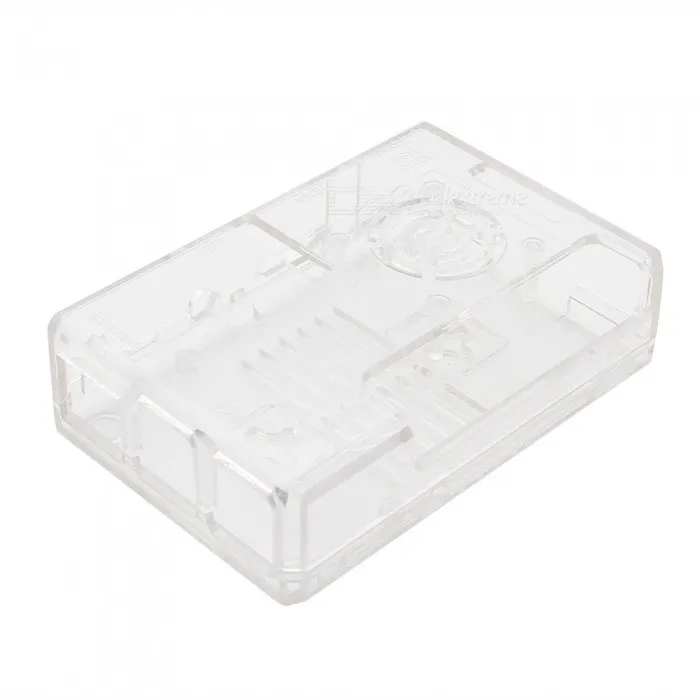 Transparent ABS Case for Raspberry Pi 3/3+ w/ Fan Slot - Image 4