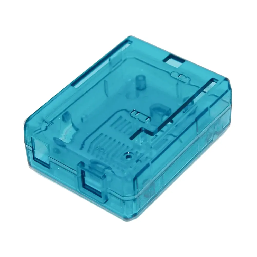 Transparent Blue ABS Case for Arduino UNO R3