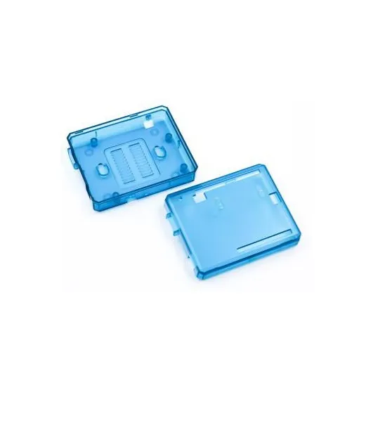 Transparent Blue ABS Case for Arduino UNO R3 - Image 2