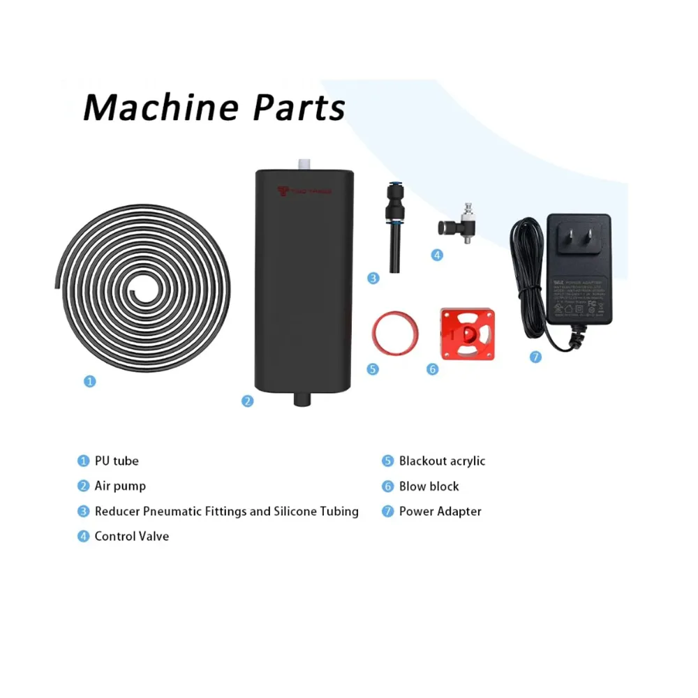 Two Trees Laser Air Assist Kit with Air Pump - Image 4