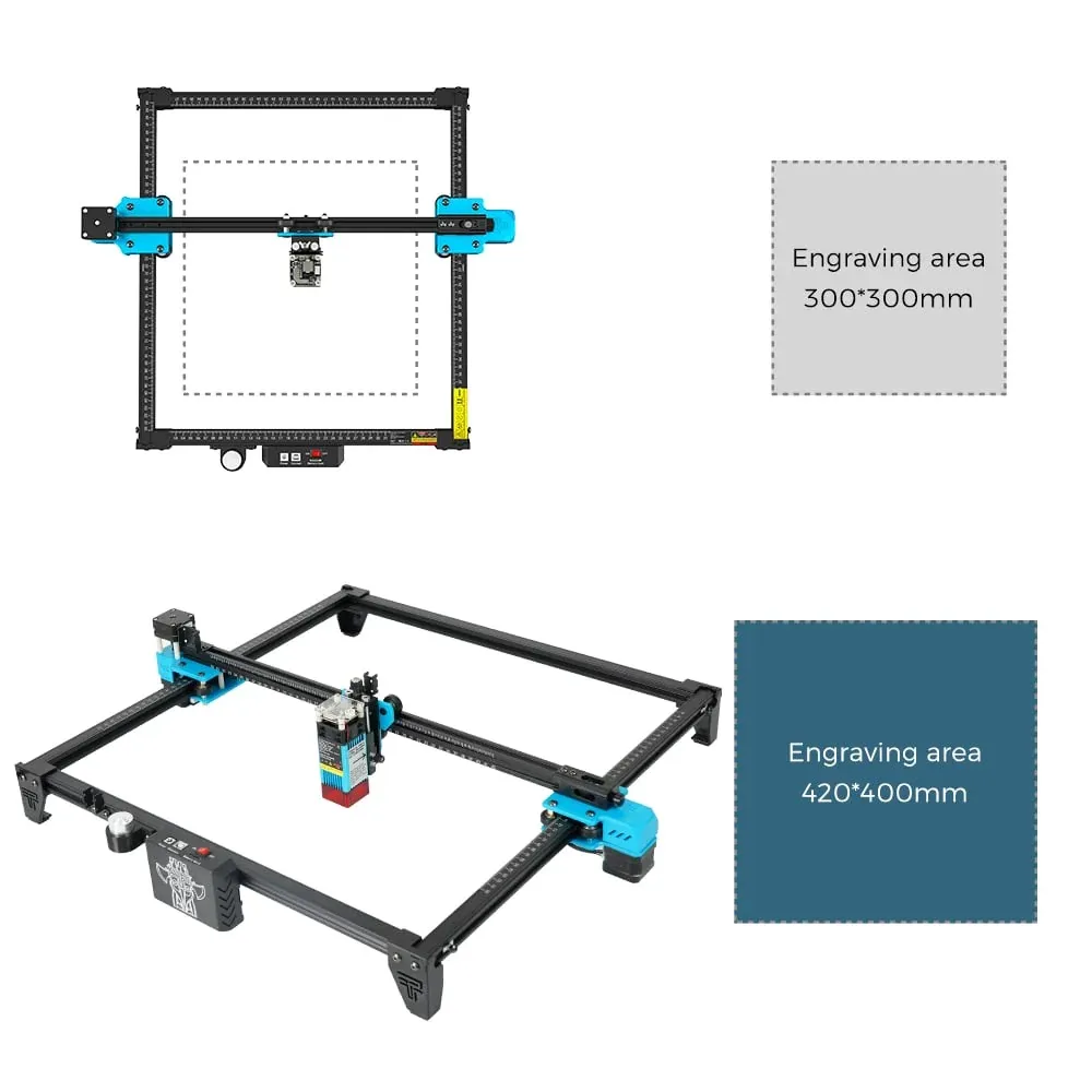 Two Trees Laser Engraver Extension Kit 420x400mm - Image 3