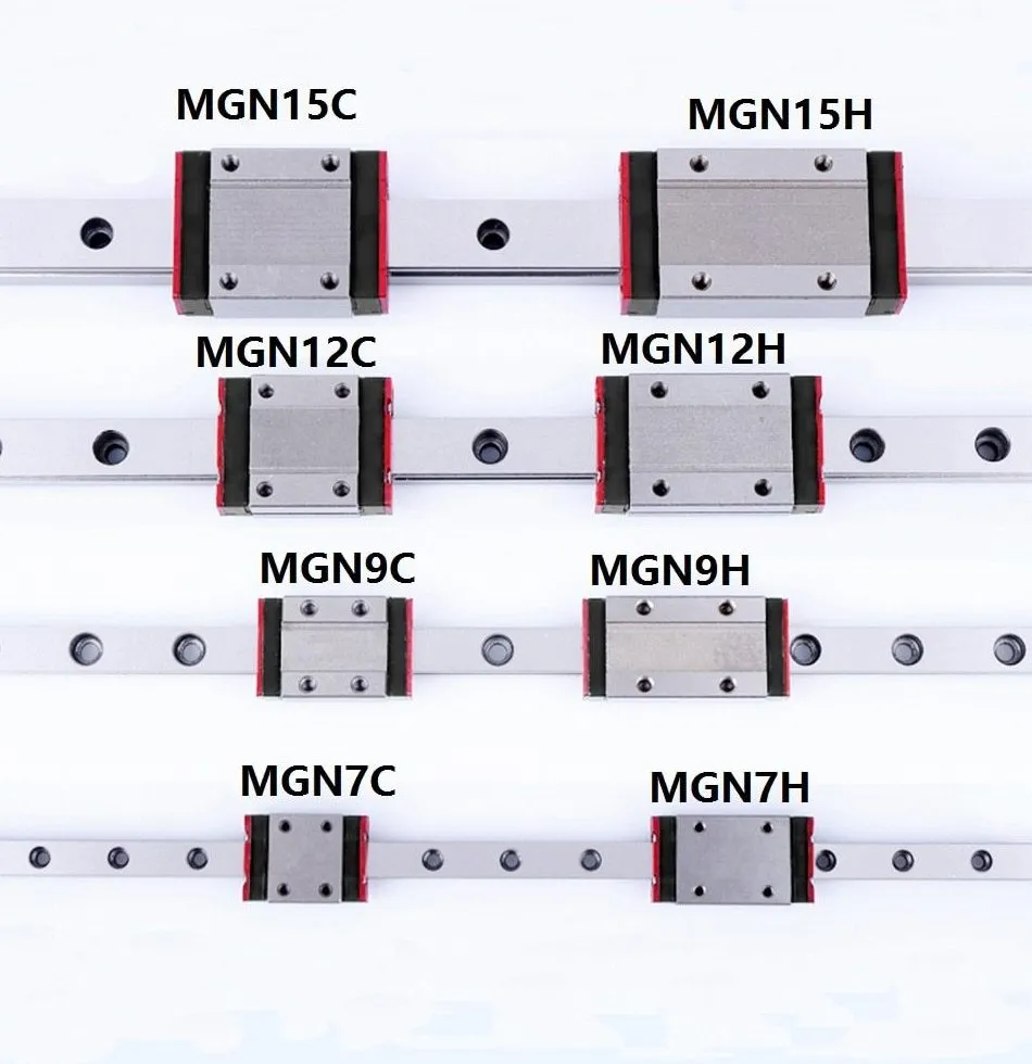 Two Trees MGN15H Linear Guide Rail - 0.5M with Block - Image 2