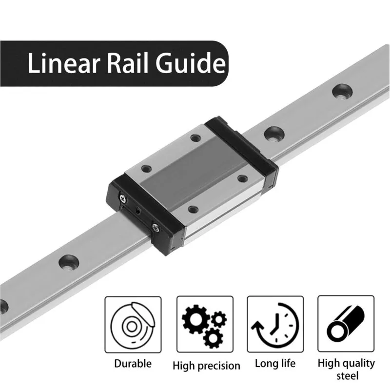 Two Trees MGN9H Linear Guide Rail, 0.55M with Block - Image 2
