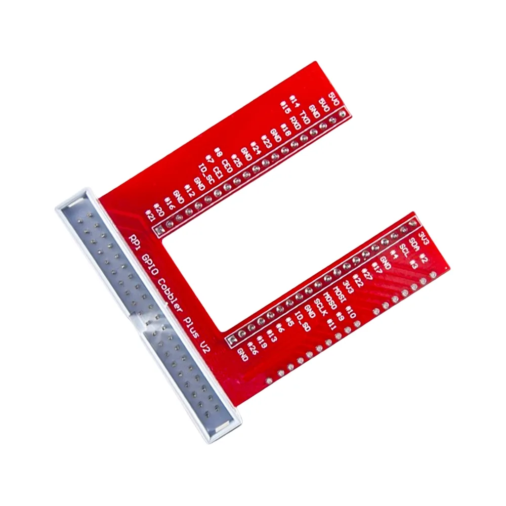 U-Shaped 40-Pin GPIO Expansion Board for Pi 3 B+