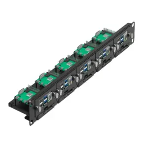 Uctronics U6264 19" 1U Raspberry Pi Rackmount