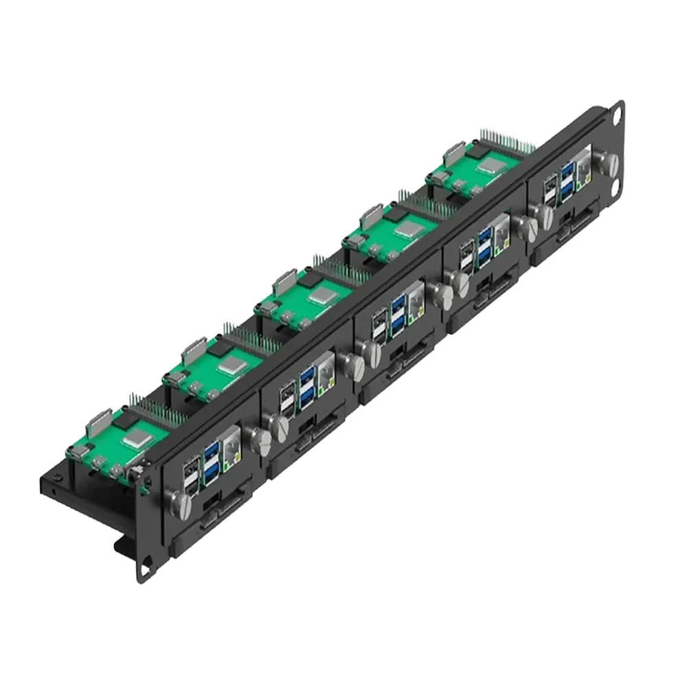 Uctronics U6264 19" 1U Raspberry Pi Rackmount