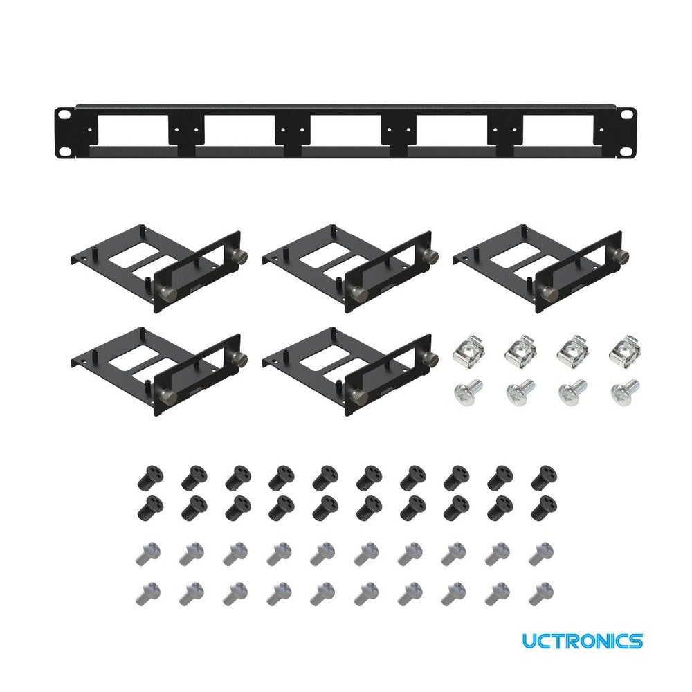 Uctronics U6264 19" 1U Raspberry Pi Rackmount - Image 3