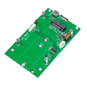 Uctronics U6285 NVMe M.2 SSD to PCIe Adapter for Raspberry Pi 5