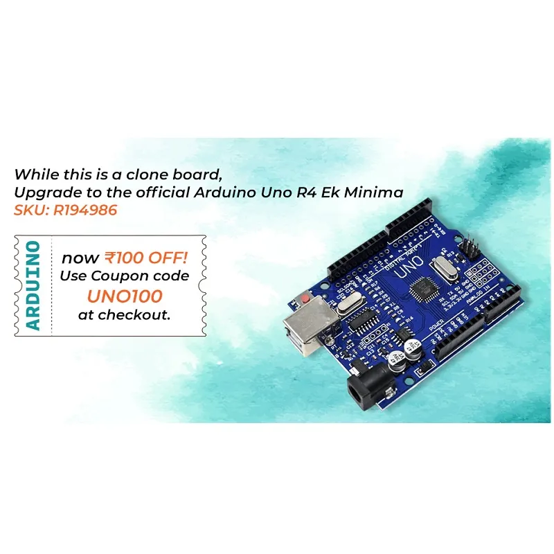 Uno R3 CH340G ATmega328p Compatible Development Board - Image 2