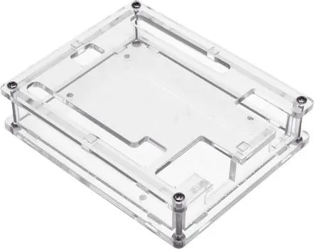 Uno R3 Compatible Board with USB Cable & Acrylic Case - Image 3