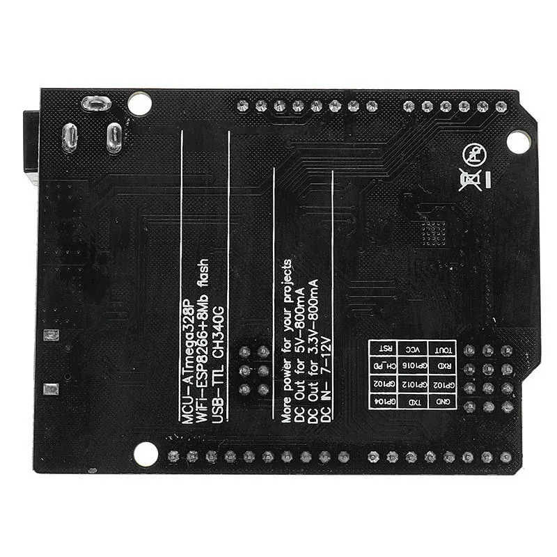 Uno+WiFi R3 ATmega328P NodeMCU ESP8266 4MB Memory - Image 4