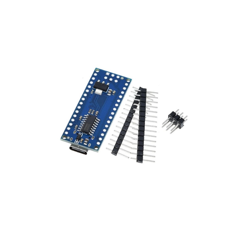 Unsoldered Nano V3.0 ATmega328P CH340 w/ Type-C Cable - Image 2