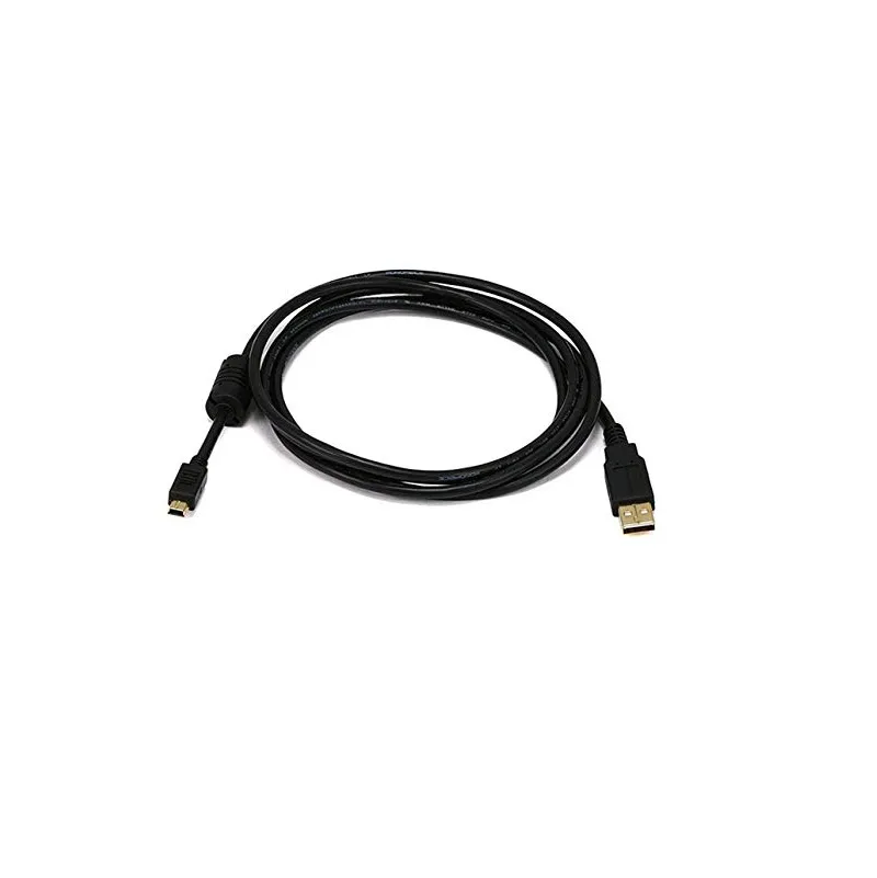 USB 2.0 A-Mini B Cable 1.5m with Ferrite Core - Image 2
