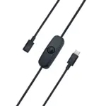 USB-C Power Cable with On/Off Switch for Raspberry Pi 4