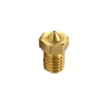 V6 M6 Thread Brass Nozzle - 3mm Filament, 0.4mm Output