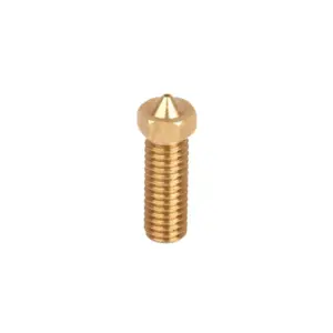 V6 Volcano Brass Extruder Nozzle - 1.75mm/0.60mm