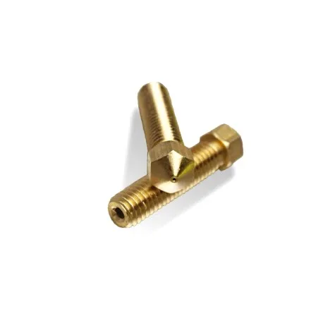 V6 Volcano Brass Extruder Nozzle - 1.75mm/0.60mm - Image 2