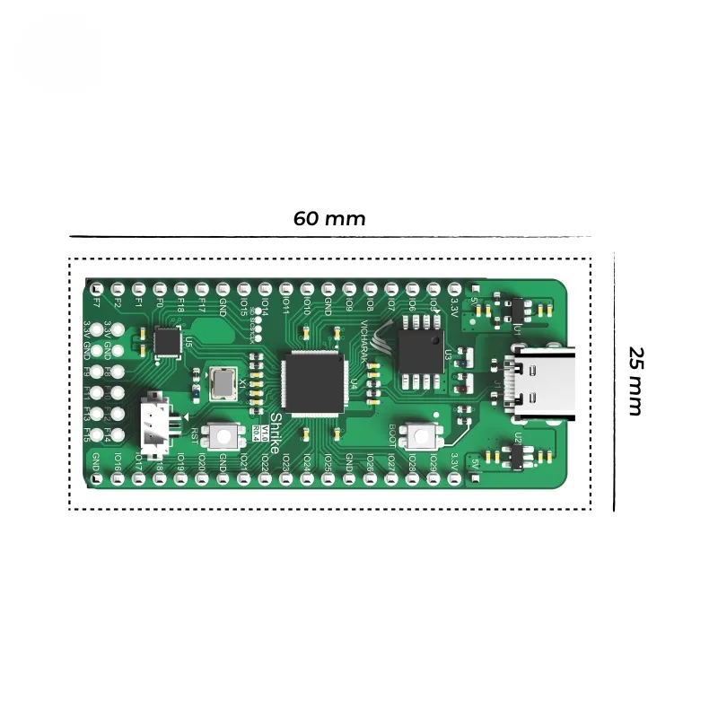 Vicharak Shrike-lite MCU FPGA Development Board - Image 2