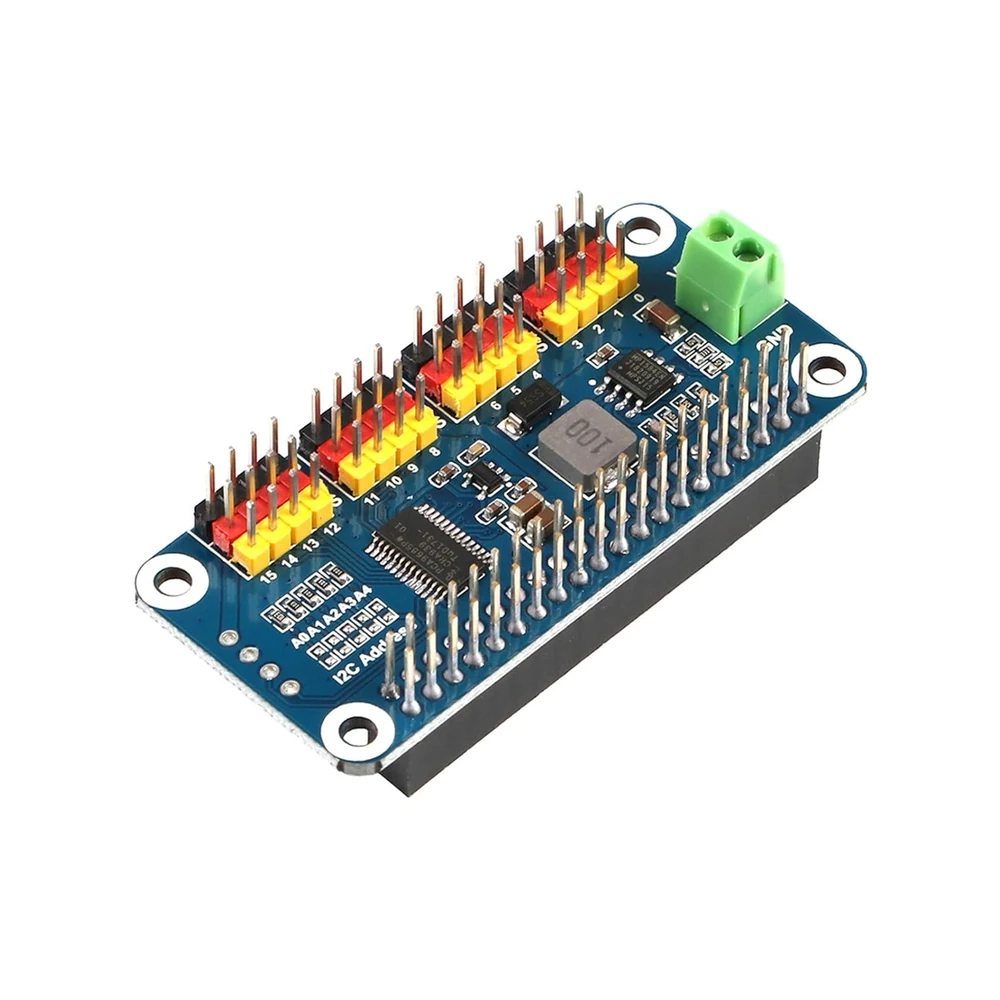 Waveshare 16-Ch 12-bit Servo Driver HAT for Raspberry Pi