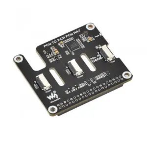 Waveshare 2-Ch PCIe FFC Adapter Board for Raspberry Pi 5