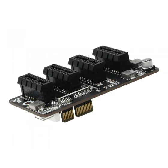 Waveshare 4-Ch PCIe Gen 2 x1 Expander Driver-Free - Image 3
