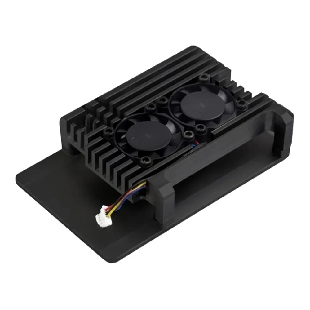 Waveshare Aluminium Case for Raspberry Pi 5 w/ Dual Fans