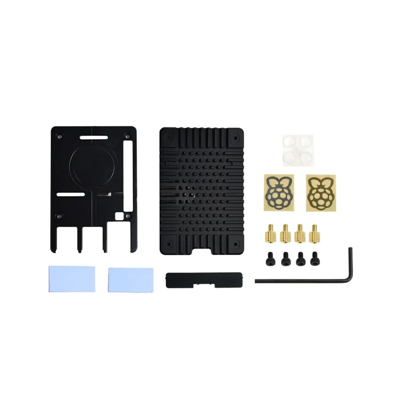 Waveshare Aluminum Alloy Case for Raspberry Pi 4 B, CNC - Image 3