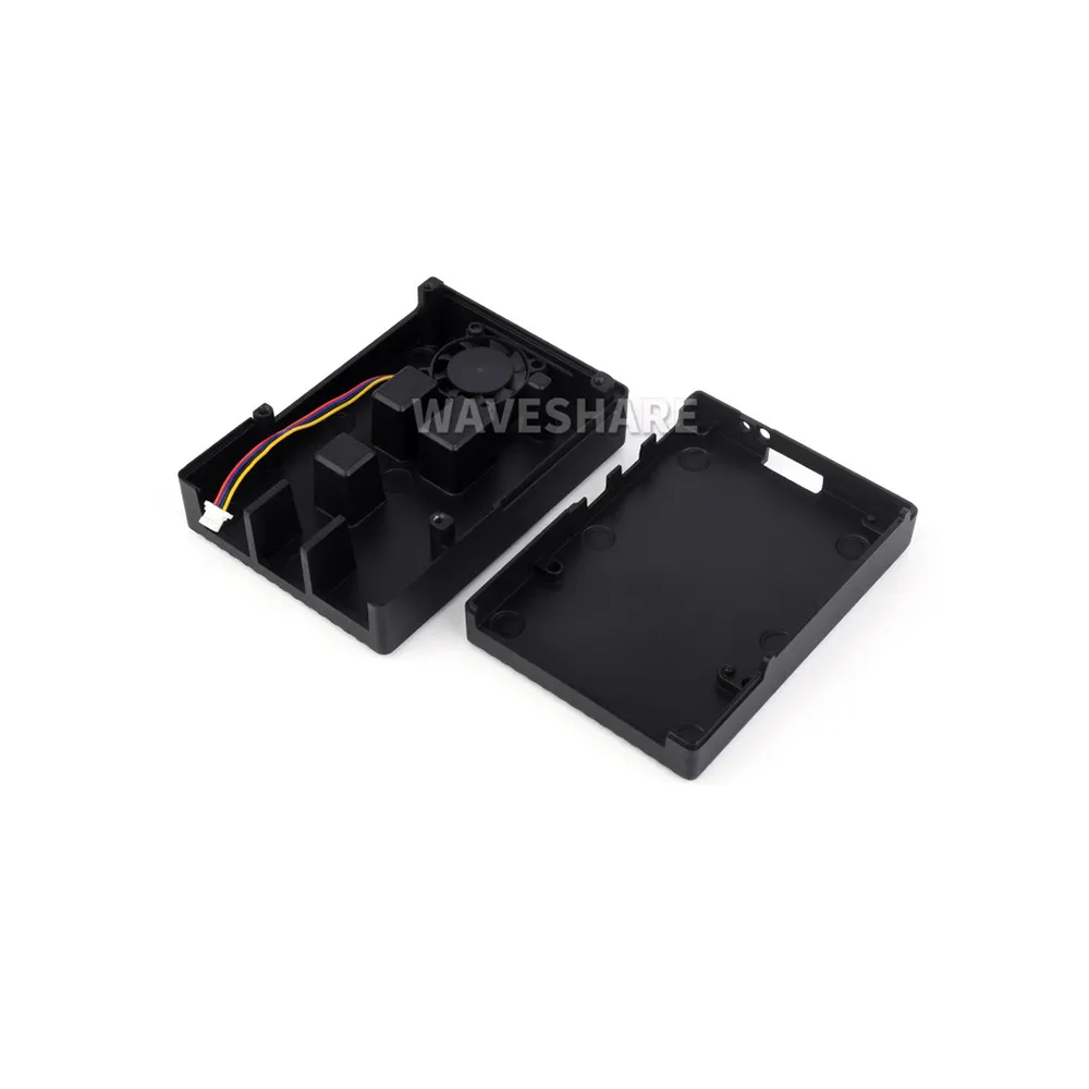 Waveshare Aluminum Case for Raspberry Pi 5 w/ Fan - Image 2