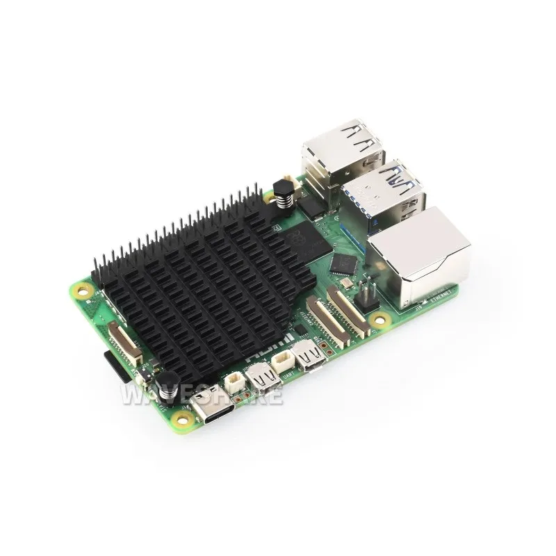 Waveshare Aluminum Heatsink for Raspberry Pi 5, Thermal Pads - Image 4