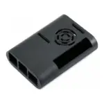 Waveshare Black ABS Case for Raspberry Pi 4 w/ Fan