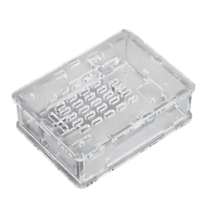 Waveshare Clear Acrylic Case for Raspberry Pi 5, Active Cooler Support