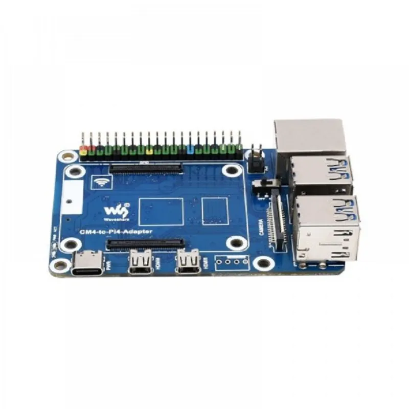 Waveshare CM4 to Pi 4B Adapter Board for CM4 Lite/eMMC - Image 4