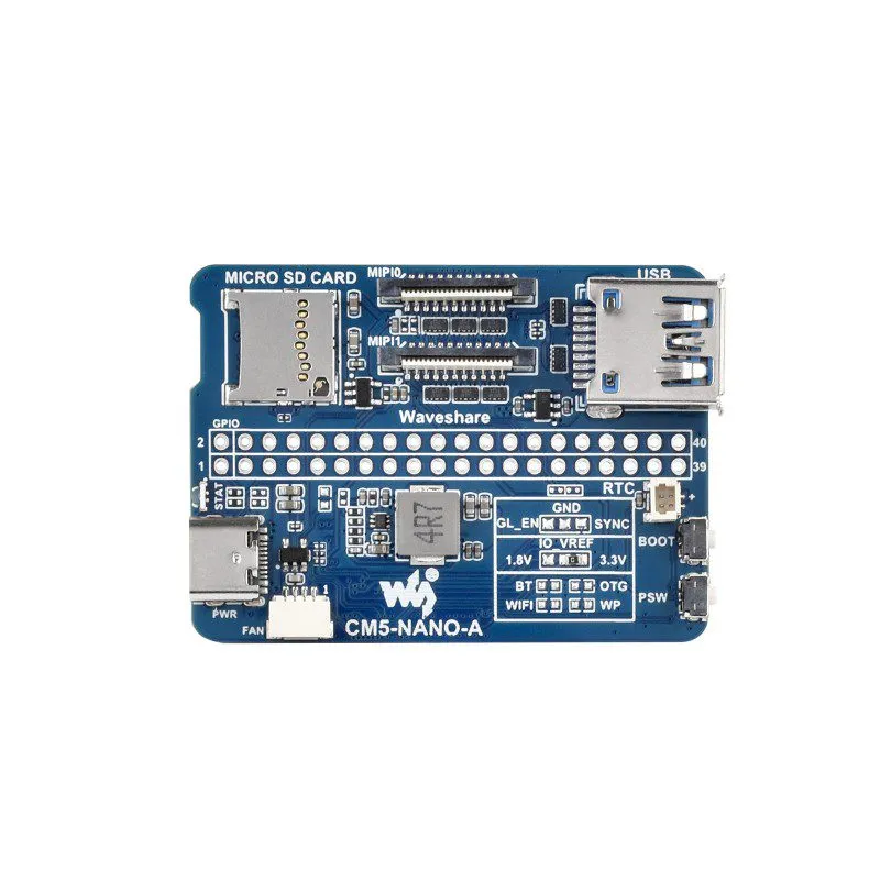 Waveshare CM5 Nano Base Board (A) for Raspberry Pi CM5 - Image 2