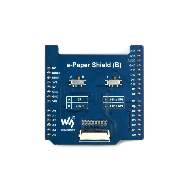Waveshare E-Paper Driver Shield (B) for Arduino NUCLEO - Image 2
