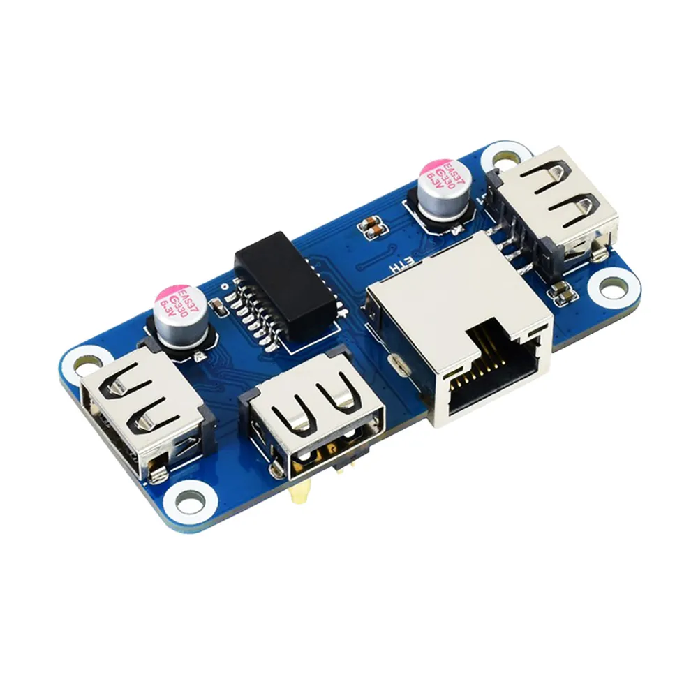 Waveshare ETH/USB HUB HAT (B) for Raspberry Pi Zero Series