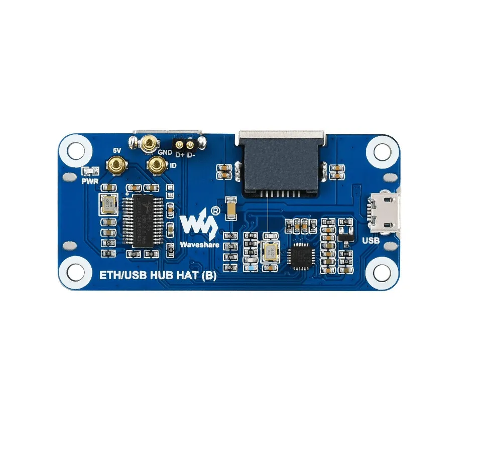 Waveshare ETH/USB HUB HAT (B) for Raspberry Pi Zero Series - Image 3