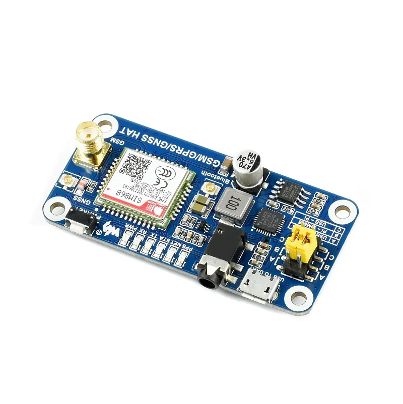 Waveshare GSM/GPRS/GNSS/Bluetooth HAT for Raspberry Pi - Image 2