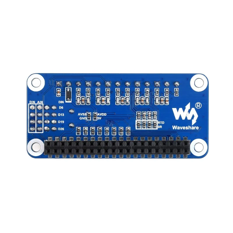 Waveshare High-Precision AD HAT ADS1263 10-Ch 32-Bit ADC - Image 4