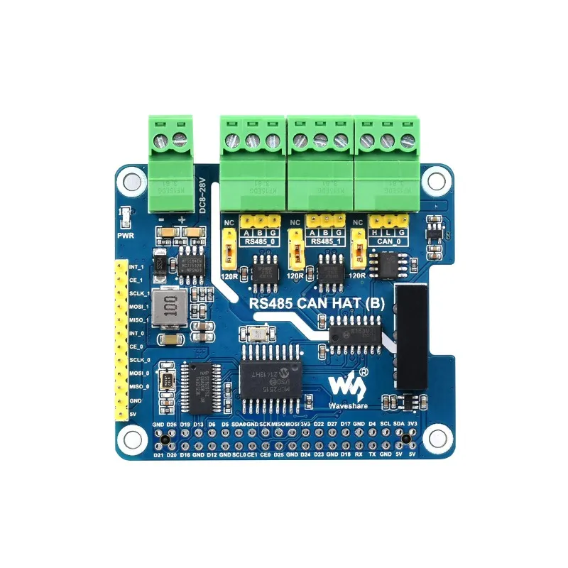 Waveshare Isolated RS485 CAN HAT (B) for Raspberry Pi - Image 3